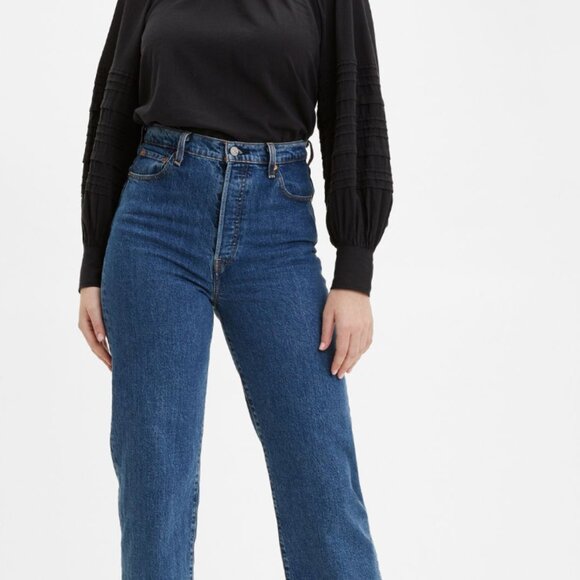 Ribcage Straight Ankle Women's Jeans - Picture 4 of 4